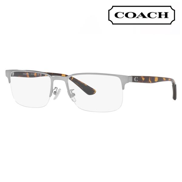 オススメ価格 コーチ COACH メガネフレーム HC5158 9004 54 スクエア ハーフリム ナイロール メンズ 伊達メガネ 眼鏡 メガネ