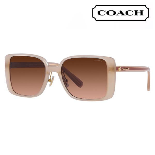 COACH コーチ サングラス HC8375 57475M 56 スクエア セル COACH コーチ サングラス HC8375 57475M 56 スクエア セル