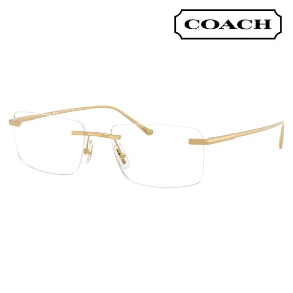 コーチ COACH メガネフレーム HC5196TD 9441 56 スクエア ツーポイント チタン アジアンモデル メンズ レディース