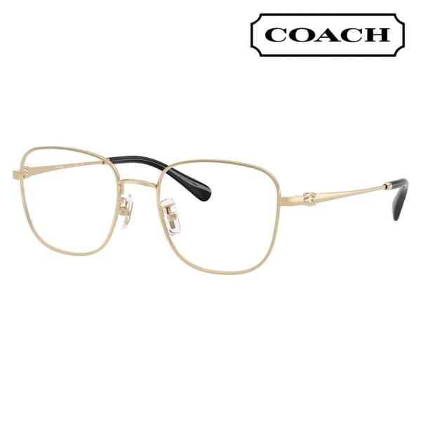 コーチ COACH メガネフレーム HC5198TD 9005 52 スクエア メタル チタン アジアンモデル レディース