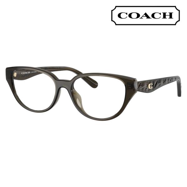コーチ COACH メガネフレーム HC6279D 5400SB 54 キャットアイ セル アジアンモデル レディース ブルーライトカットレンズ