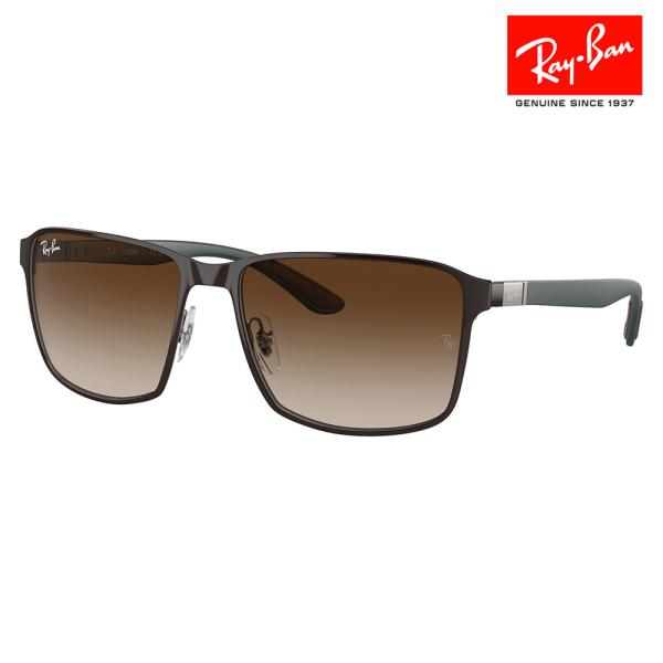 レイバン サングラス 純正レンズ対応 RB3721 188/13 59 Ray-Ban ウエリントン メタル おしゃれ メンズ レディース