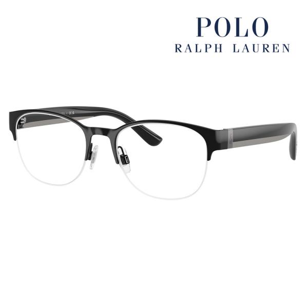 POLO RALPH LAUREN ポロ ラルフローレン メガネ フレーム  PH1238 9223 52 スクエア ボストン ナイロール メンズ 眼鏡 伊達メガネ