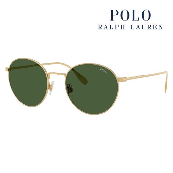 POLO RALPH LAUREN ポロラルフローレン サングラス PH3158 941171 53 ラウンド クラシック メタル メンズ