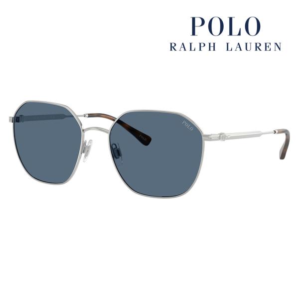 POLO RALPH LAUREN ポロラルフローレン サングラス PH3160 900180 56 多角形 クラシック メタル メンズ