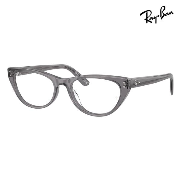 レイバン Ray-Ban メガネ フレーム 純正レンズ対応 RX5449D 8268 54 アジアンデザイン ローブリッジフィット セル キャットアイ レディース 伊達眼鏡