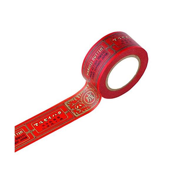 六花亭 マルセイラベルマスキングテープ 1巻10m