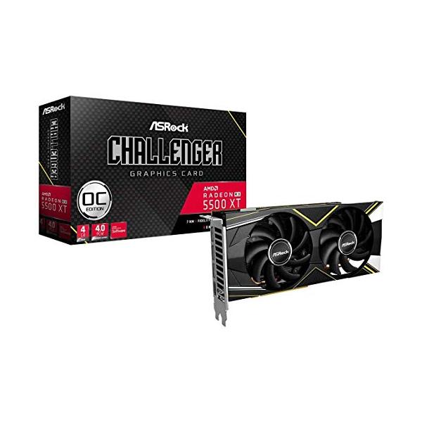 ASRock AMD Radeon RX5500XT 搭載 グラフィックボード GDDR6