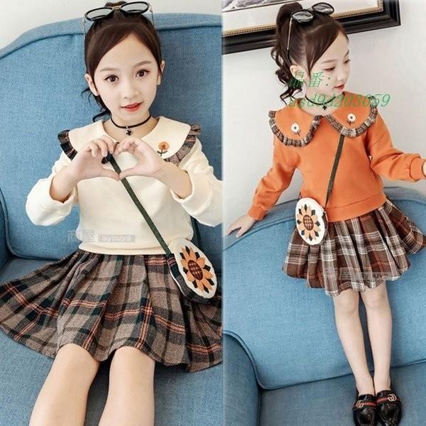 子供服 スカート 女児上下 秋冬 トップス セットアップ セットアップ 女の子 キッズ 人気 2点セット トップス 子ども服 ジュニア服 可愛い Kisumupoly Ac Ke