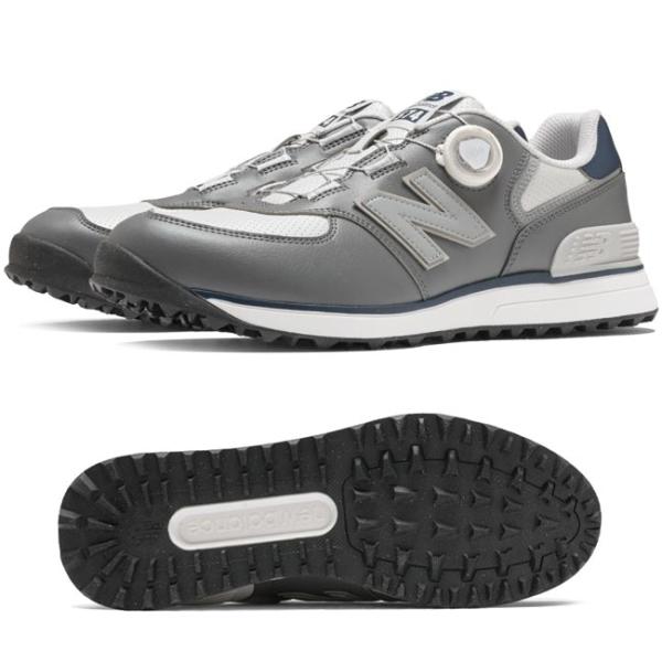 未使用 27cm 2E ニューバランスゴルフシューズUG574BJ4 グレー New Balance Golf（ニューバランスゴルフ） ニューバランス ゴルフ