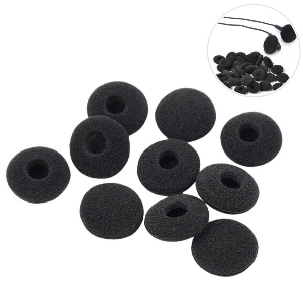 イヤーパッド 18mm 10個セット 交換用スポンジ イヤホン用