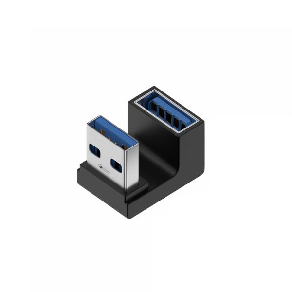 USB3.0 U字変換アダプタ 下向き 延長コネクタ