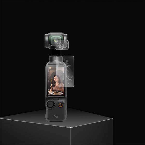 DJI Osmo Pocket 3互換対応 ガラスフィルム 液晶保護
