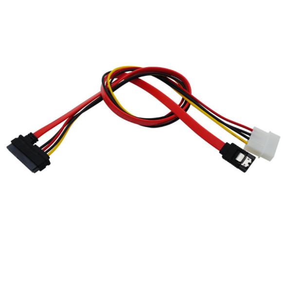 SATA一体型ケーブル 7+15ピン 電源+データ HDD SSD用