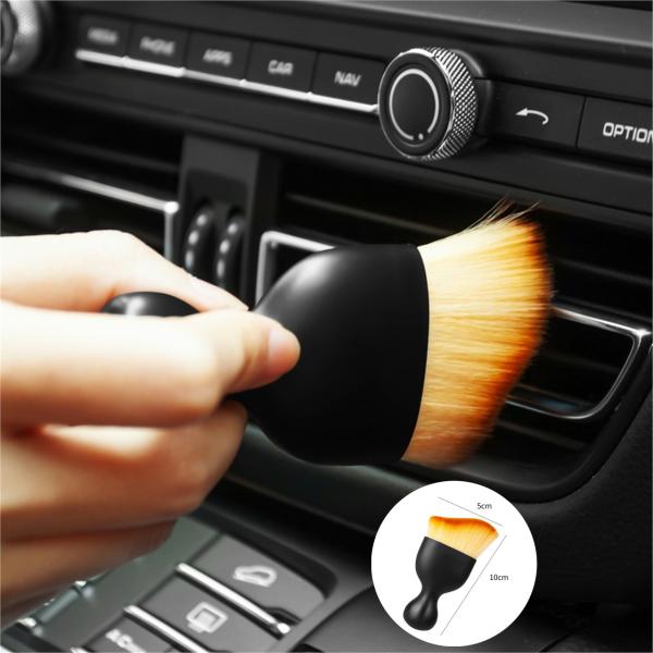 車内ブラシ 掃除用ブラシ ケースカバー付き カー用品 メンテナンス用品 ケア用品 車用ブラシ 隙間ブラシ クリーニングブラシ 掃除ブラシ ほこり取り ku10000a019
