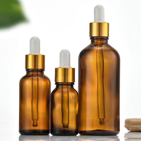 遮光スポイトボトル 30ml ガラス製 アロマオイル 精油 小分け容器 携帯用 詰め替えボトル