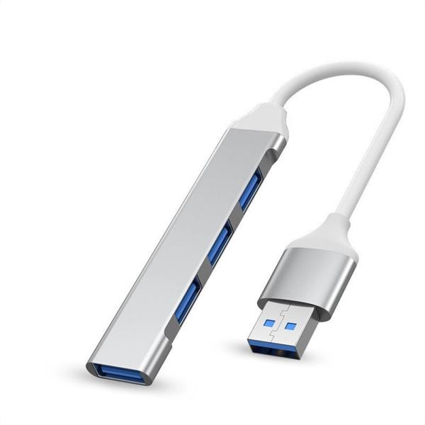USBハブ 4ポート Type-C USB対応 高速転送 コンパクト 集線器 ノートPC用