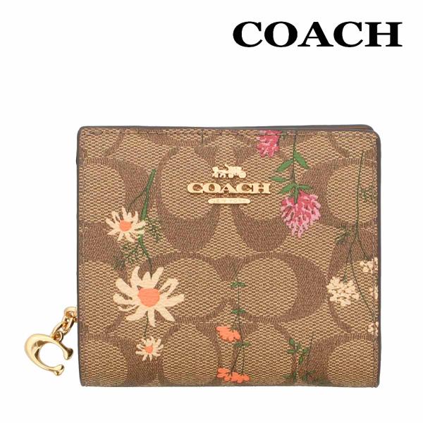 COACH（コーチ） 訳あり/コーチ 財布 二つ折り COACH C8734 カーキ