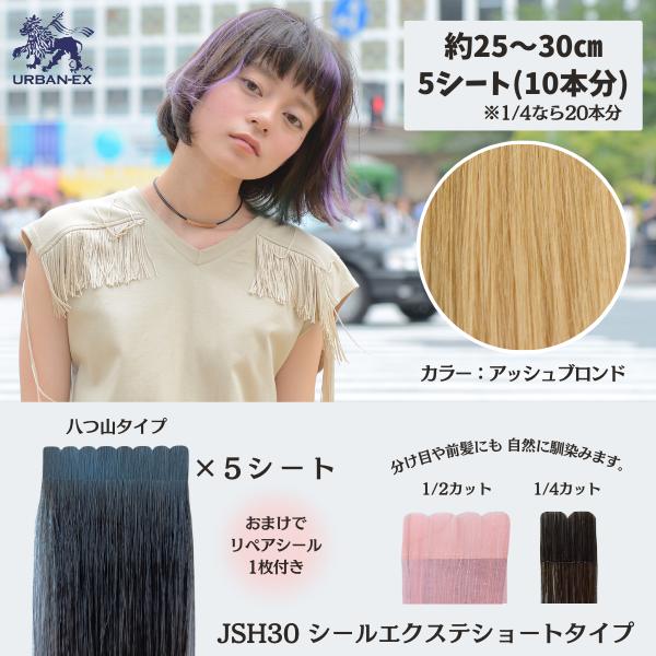 在庫入れ替えの為、SALE価格で販売致します♪♪数量限定ですので、是非この機会にご利用ください！人気のシールエクステ！ショートタイプです。シール部分が薄く柔らかいので、目立ちにくくフィット感抜群！高品質人毛を使用しており、サラサラな手触りで...