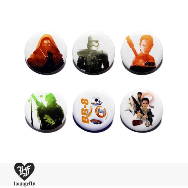 メール便対応】ラウンジフライ LOUNGEFLY × STAR WARS TFA PIN 缶