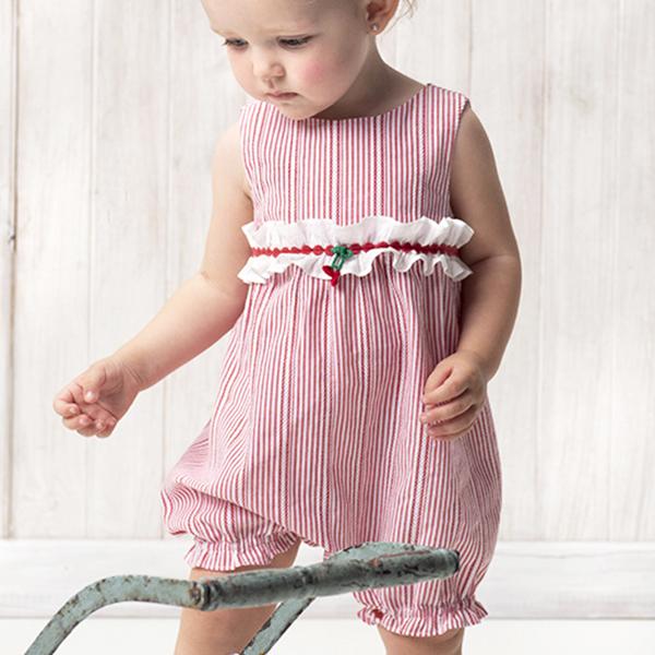 女の子 ロンパース ベビー フリル サクランボ 刺繍 ストライプ 紅白 ノースリーブ 春 夏 60 70 80 90 Cm Db Dave Bella デイブ ベラ Db アーバン ミニ スタイル 通販 Yahoo ショッピング