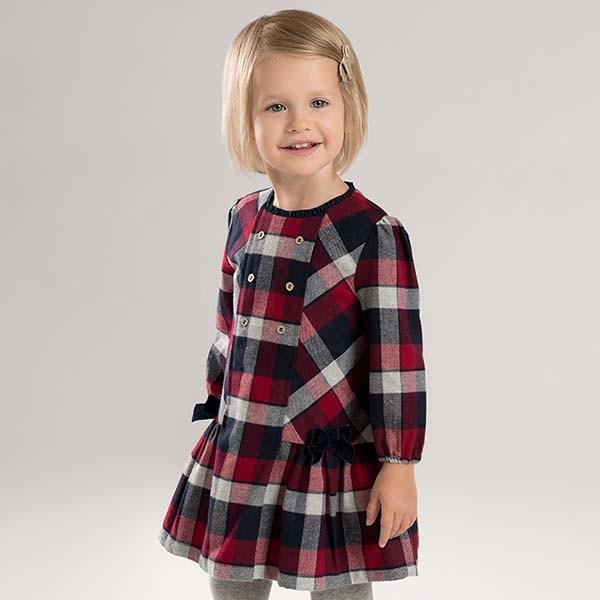 子供服 女の子 ワンピース ダブルボタン 秋 春 長袖 チェック柄 Aライン キッズ 子供 ベビー 冬 Dba7953 アーバン ミニ スタイル 通販 Yahoo ショッピング