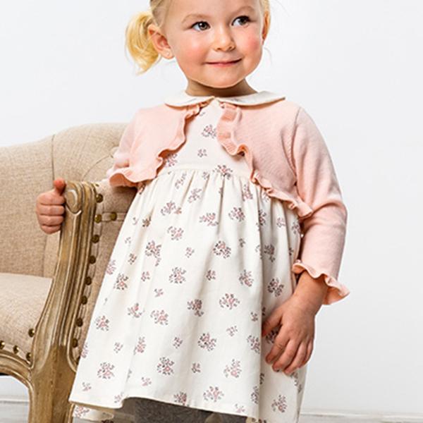 子供 ワンピース 長袖 花柄 カーディガン Aライン 春 秋 70 80 90 100 110 1 130 Cm Dbj167 Dave Bella デイブ ベラ シンプル 上品 Dbj167 アーバン ミニ スタイル 通販 Yahoo ショッピング