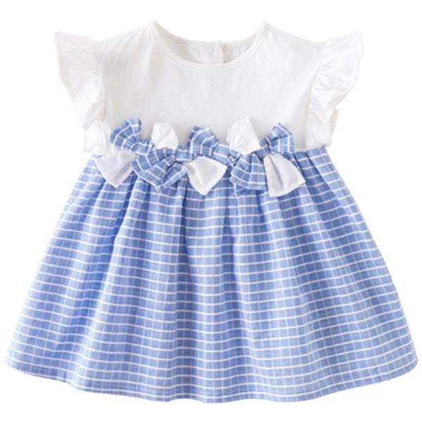 子供服 女の子 ワンピース フリル袖 チェックスカート 半袖 リボン 70 80 90 100 110 1 130 Cm Dbm デイブベラ Dbm アーバン ミニ スタイル 通販 Yahoo ショッピング
