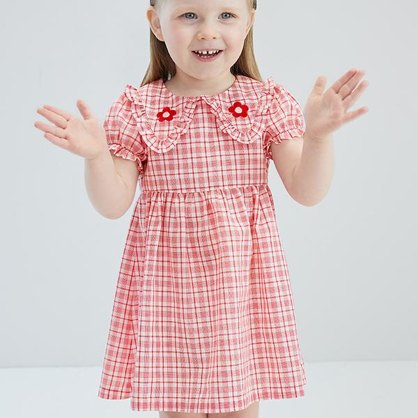 女の子 子供服 ギンガムチェック ワンピース 半袖 Aライン バルーン袖 ビックカラー レトロ 春 夏 Dbm デイブ ベラ 70 80 90 100 110 Cm Dbm アーバン ミニ スタイル 通販 Yahoo ショッピング