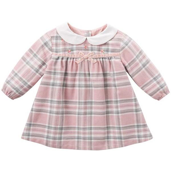 ワンピース 秋 春 チェック 子供服 女の子 Aライン 長袖 子供 キッズ ベビー 冬 入園式 入学式 発表会 デイブベラ Dbm7742 アーバン ミニ スタイル 通販 Yahoo ショッピング