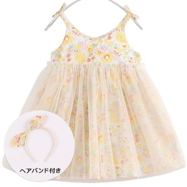 キッズ ベビー 夏 ワンピース ノースリーブ チュールスカート カチューシャ付き 80 90 100 110 1 Cm Tq009 Marc Janie Tq009 アーバン ミニ スタイル 通販 Yahoo ショッピング