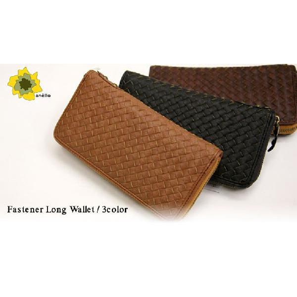 Anello アネロ 長財布 編み込み ロングウォレット メンズ レディース財布 札入れ おしゃれ Au ジーンズ カジュアル アーベン 通販 Yahoo ショッピング