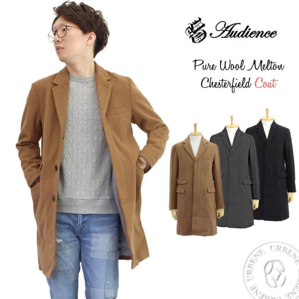 ジャパンブルージーンズ　ハンティングチェスターコート　ヘビーメルトン　オリーブ ジャパンブルージーンズ ハンティングチェスターコート ヘビー