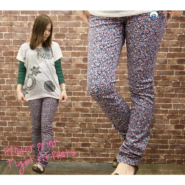 Betty Smith ベティスミス 花柄 レギンス パンツ レディース おしゃれ  