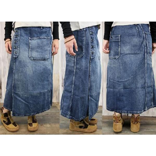 ディープブルー Deep Blue デニム リメイク ロング ラップ スカート レディース おしゃれ Buyee Buyee 日本の通販商品 オークションの代理入札 代理購入