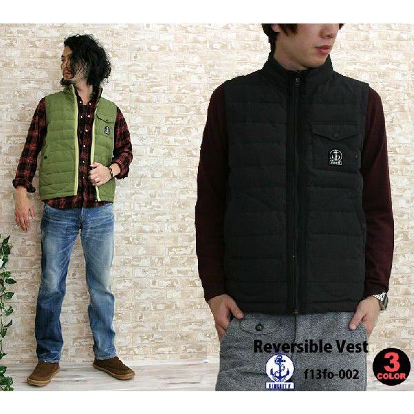 FIDELTY  ダウンベスト リバーシブル FIDELITY セール！20％オフ！FIDELITY REVERSIBLE DOWN VEST