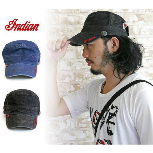 インディアン メンズキャップ デニムワークキャップ コンチョ Indian おしゃれ Indianmotocycle Ia 703 ジーンズ カジュアル アーベン 通販 Yahoo ショッピング