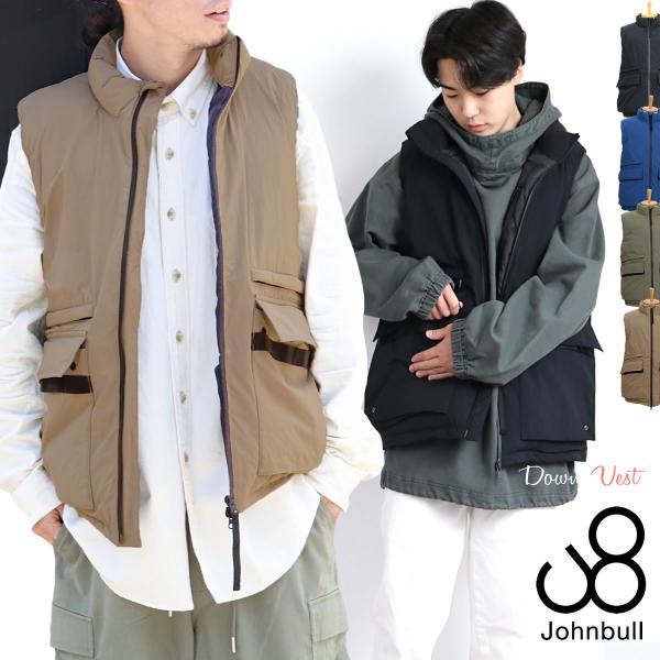 【未使用】Johnbull　ジョンブル　ロングダウンベスト　L 楽天市場】【55%OFFセール】ジョンブル メンズ Johnbull 2WAY 30D
