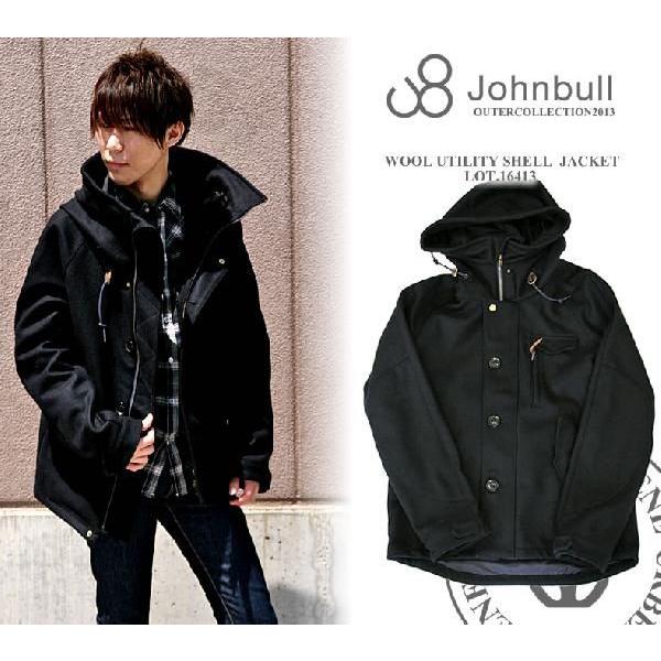 Johnbull（ジョンブル） メンズ ウール ジャケット ユーティリティー 