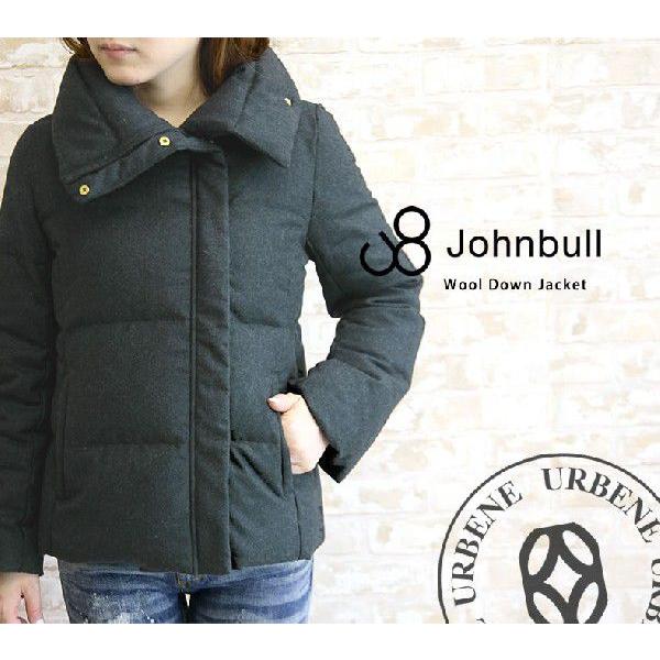 ジョンブル レディース Johnbull フランネラーナ フラノ ウール ダウン