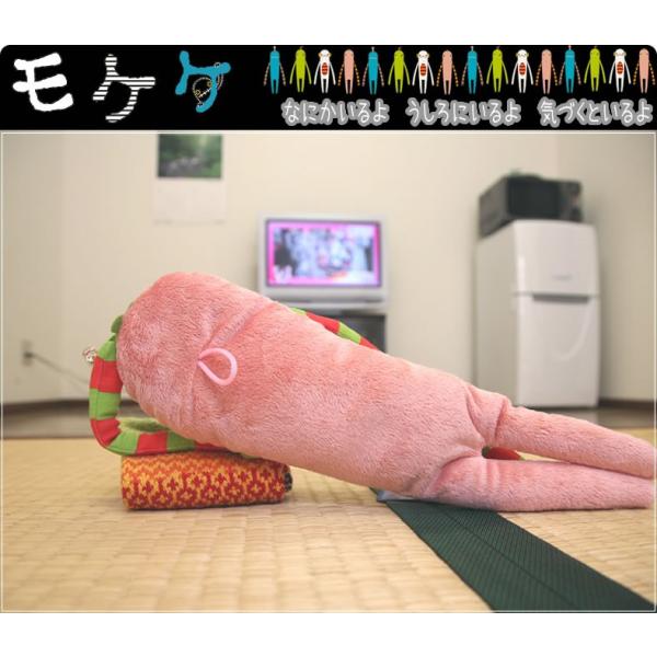 モケケ もけけ キャラクター Sサイズ ぬいぐるみ カーテン