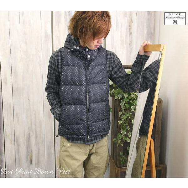 SLICK（スリック） Slick TECHJOYポリエステルドットプリント 