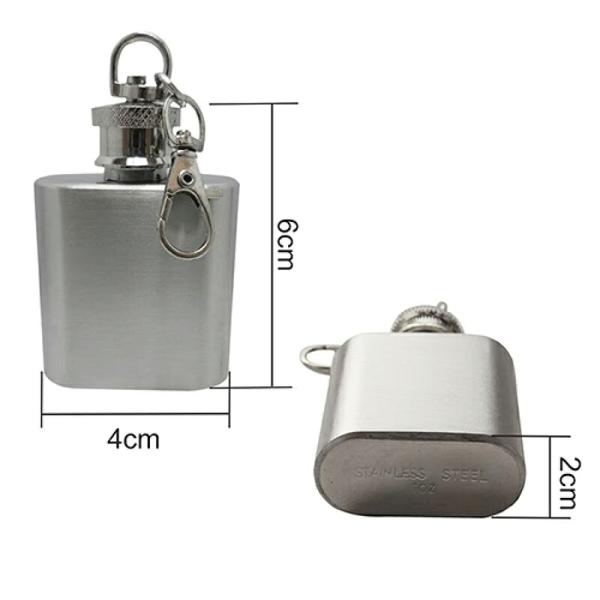 �X�L�b�g�� �q�b�v�t���X�R �X�e�����X�� ���^ �g�їp �L�[�z���_�[�t 1oz �V���o�[ ��72.5*41*20mm 2�� ���i�摜3