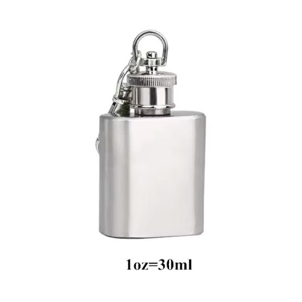 �X�L�b�g�� �q�b�v�t���X�R �X�e�����X�� ���^ �g�їp �L�[�z���_�[�t 1oz �V���o�[ ��72.5*41*20mm 2�� ���i�摜4