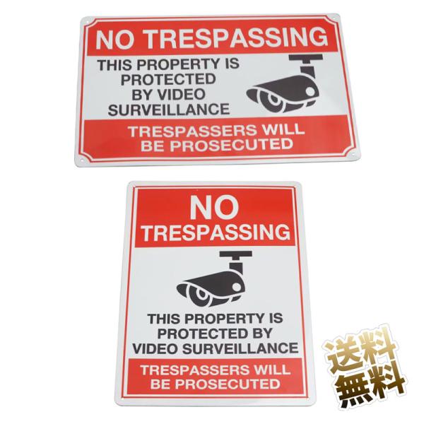 [Release date: March 18, 2024]防犯カメラ設置場所に設置して警告を促し、犯罪を予防する看板です。自宅、倉庫、ガレージ等防犯カメラ設置場所にいかがでしょうか。英文が警戒感を際立てます。釘やピンで止められるよう、四隅...