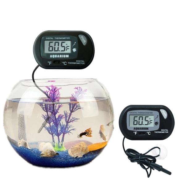 [Release date: March 4, 2024]リード線の先に温度センサーが付いております。本体は液晶ディスプレイでデジタル温度表示します。水槽壁面に取り付けても、水槽台に置いてもご使用できます。（本体は水中に沈めないでください）...