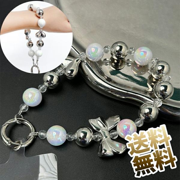 [Release date: September 29, 2025]高品質のメタルチェーンとハートチャームがおしゃれなデザイン。手ぶらでスマホを快適に操作できる便利なハンドストラップ。落下防止に役立つ携帯電話やバッグへの取り付け用ストラップ...