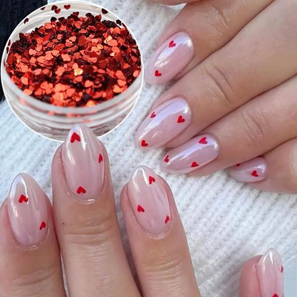 [Release date: July 2, 2025]極小サイズの小さなハート型のホログラム！小さめなサイズ感なので、ちび爪さんやショートネイルなどにも使いやすいドットのように使ったり、ワンポイントに使ったり…使い方色々♪ネイルは勿論、レ...