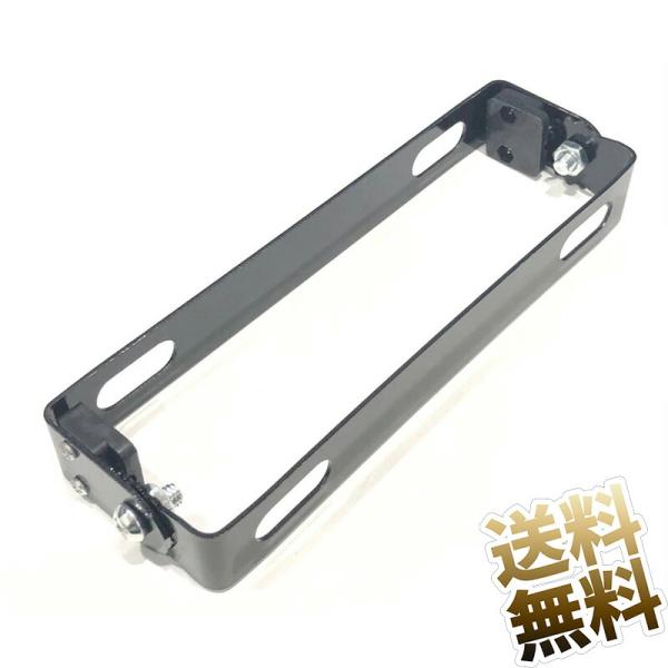 バイク用 ナンバープレート ブラケット ステンレス製 簡単取付