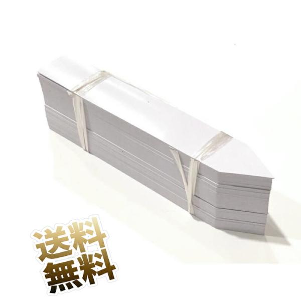 【100点セット】 園芸用ラベル 短冊形 A 25cm × 4cm 鉢植の植物名表示に ビッグサイズ 大きくて見やすい 植物の名前が一目でわかる